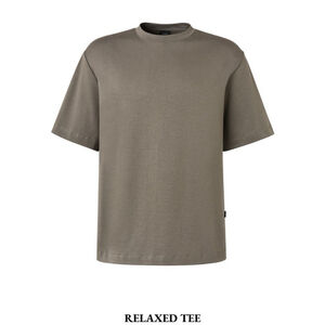 Moncrief London T-Shirt Men’s XL Thick Comfy Luxury Cotton Blend Olive Green EUC